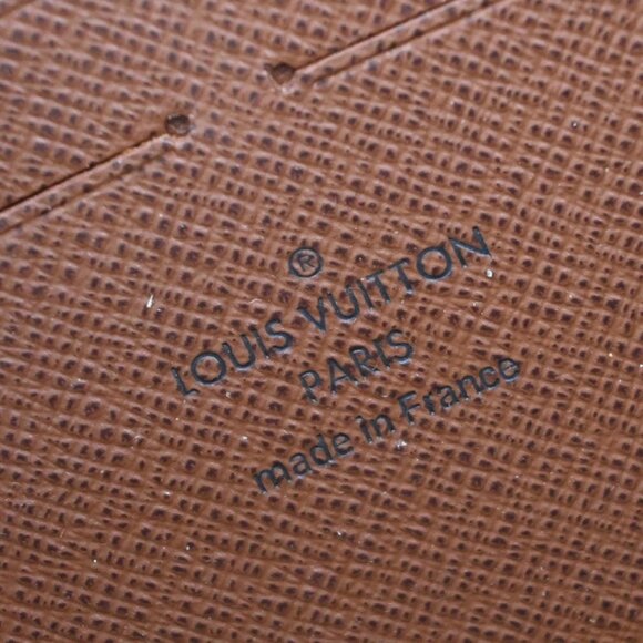 LOUIS VUITTON Long Zippy Wallet Monogram Leather Brown France M60017 30EF673 - Picture 13 of 15